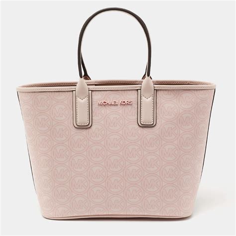 pink michael kors purse ebay|michael kors pink canvas tote.